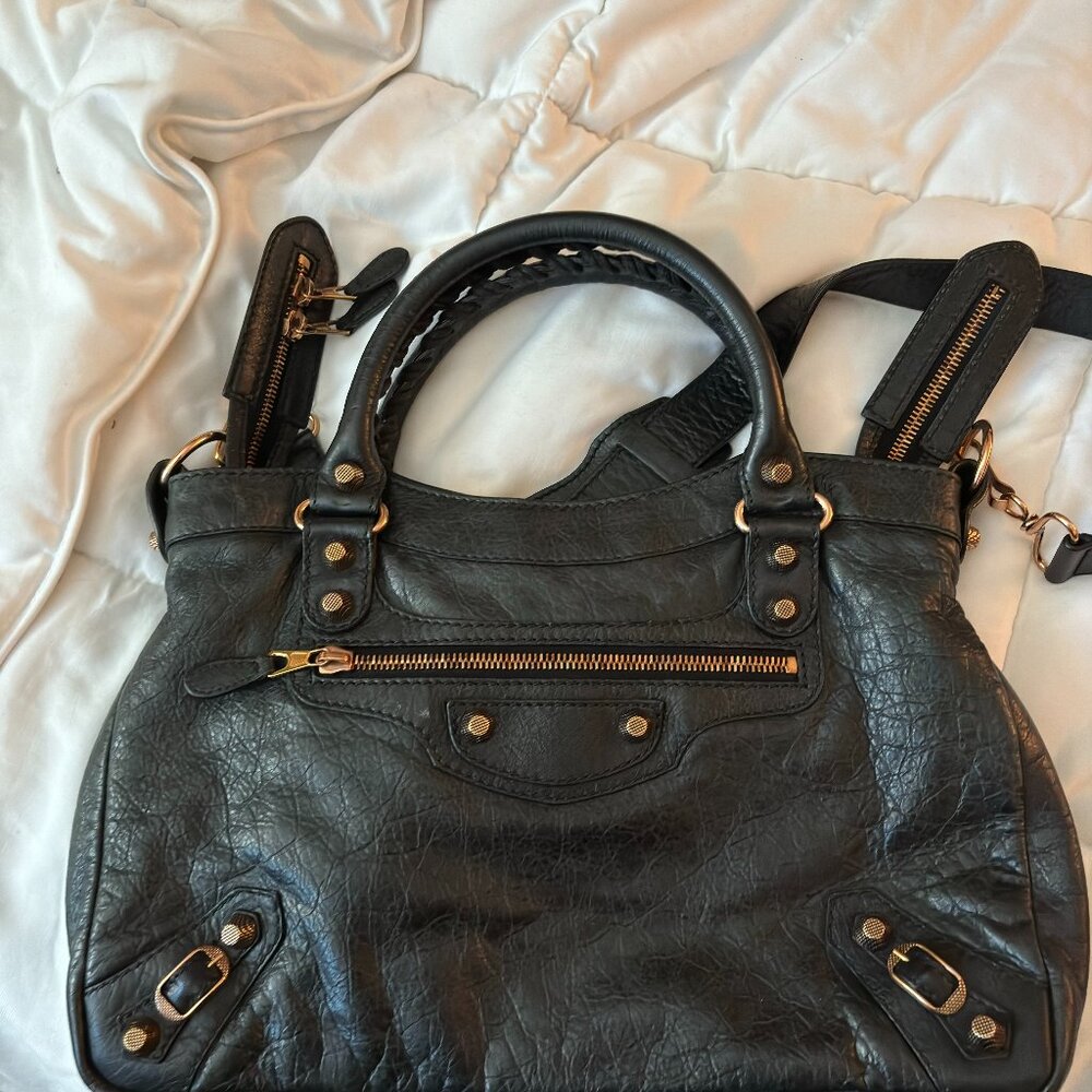 Balenciaga Black Small City bag
